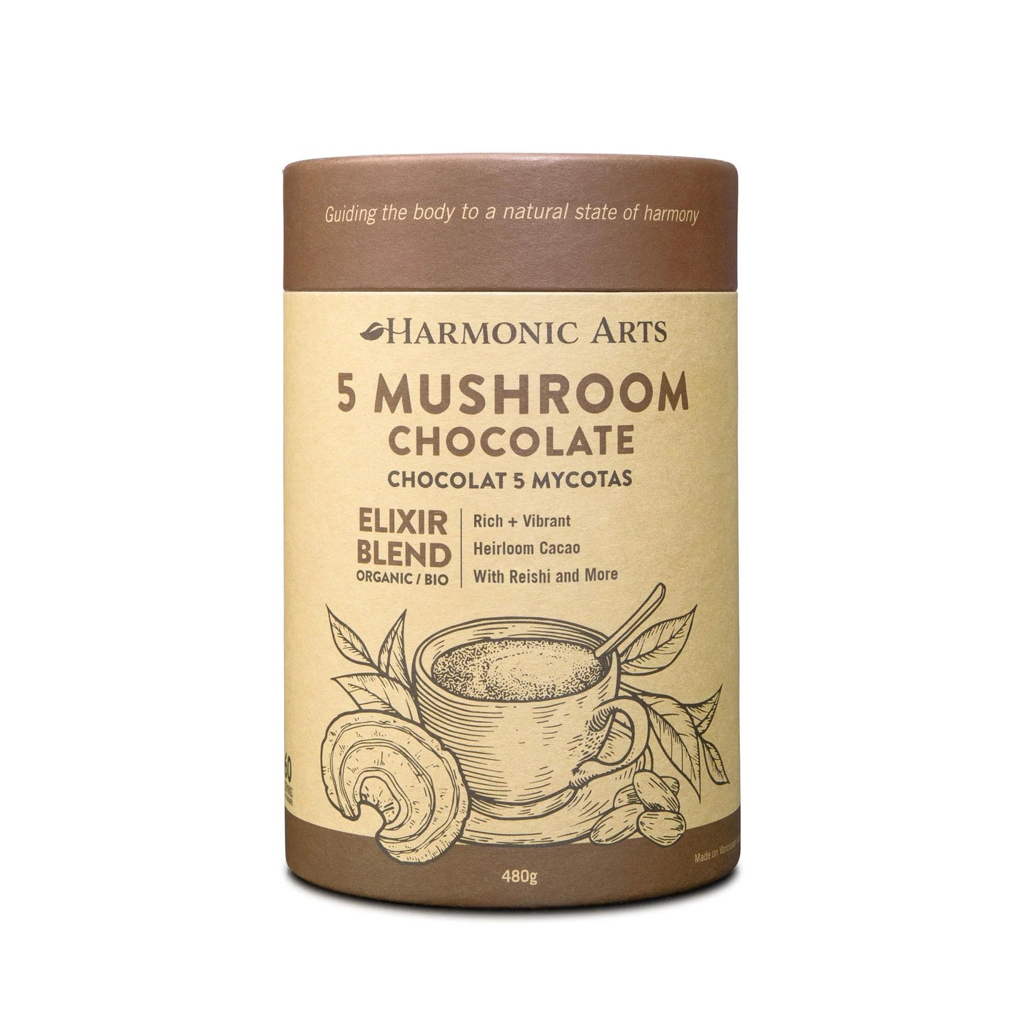 5 Mushroom Chocolate Elixir